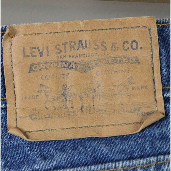 Levi's Loose Fit High Rise Brown Tab jeans size 30 - Picture 4 of 6